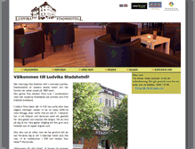 Tablet Screenshot of ludvikastadshotell.se